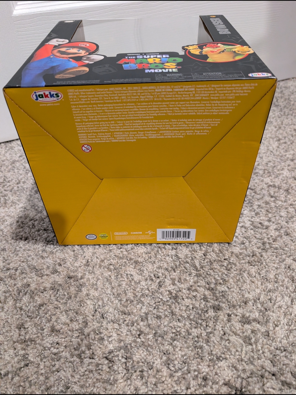 NIB The Super Mario Bros. Movie Bowser Figure - Yellow/Green/Red - Picture 7 of 7